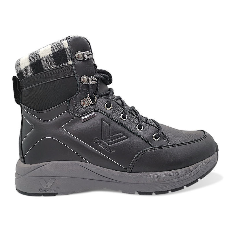 Men's Midcut Cold Resistant Slipresistant waterproof Outdoor Leather