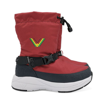 Womens Ultralight Cold Resistant Slip-resistant Waterproof Winter & Snow Boots-Burgundy