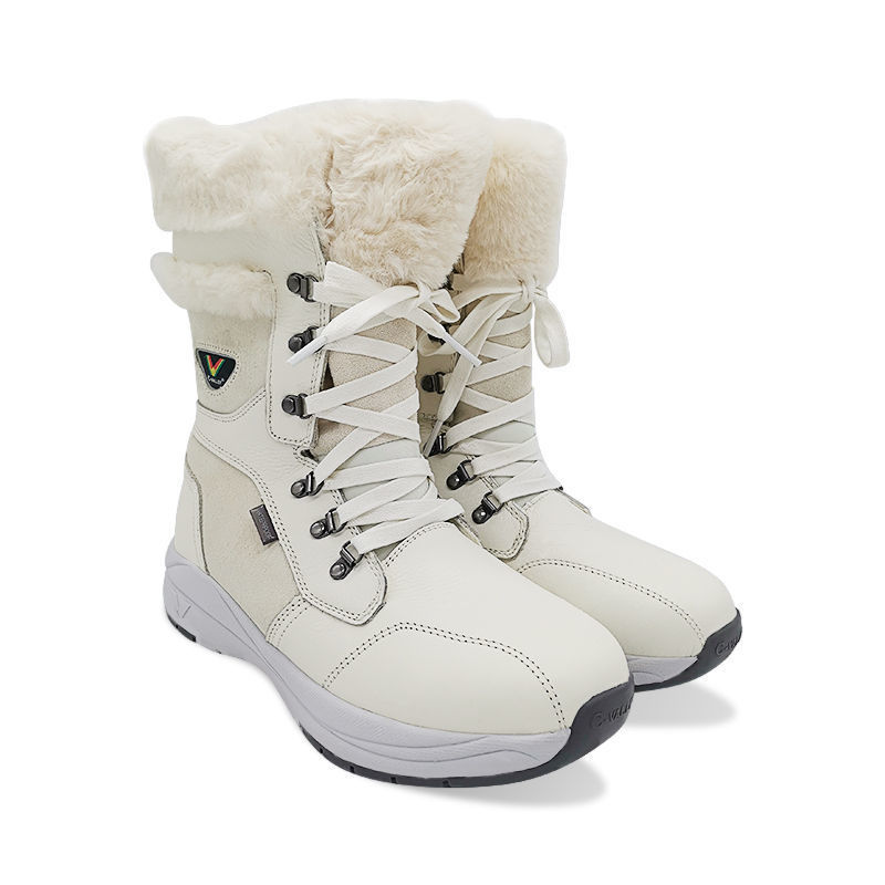Women's Cold Resistant Slip-resistant Waterproof Leather Boots | C ...