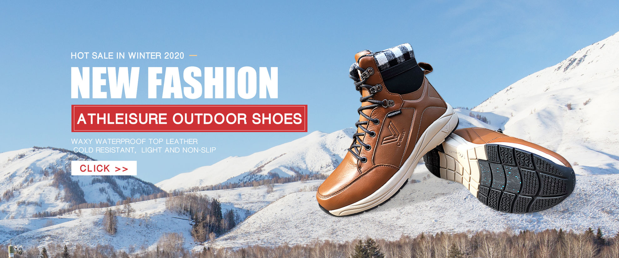 C-Valley Footwear Banner