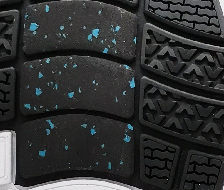 Slip resistant rubber outsole